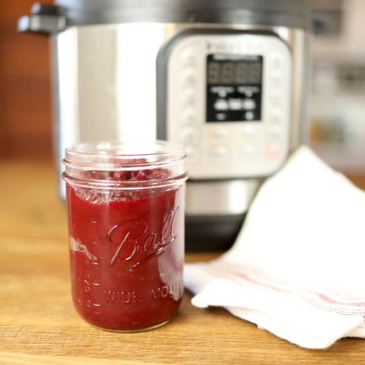 Instant Pot Beets and Beet Puree