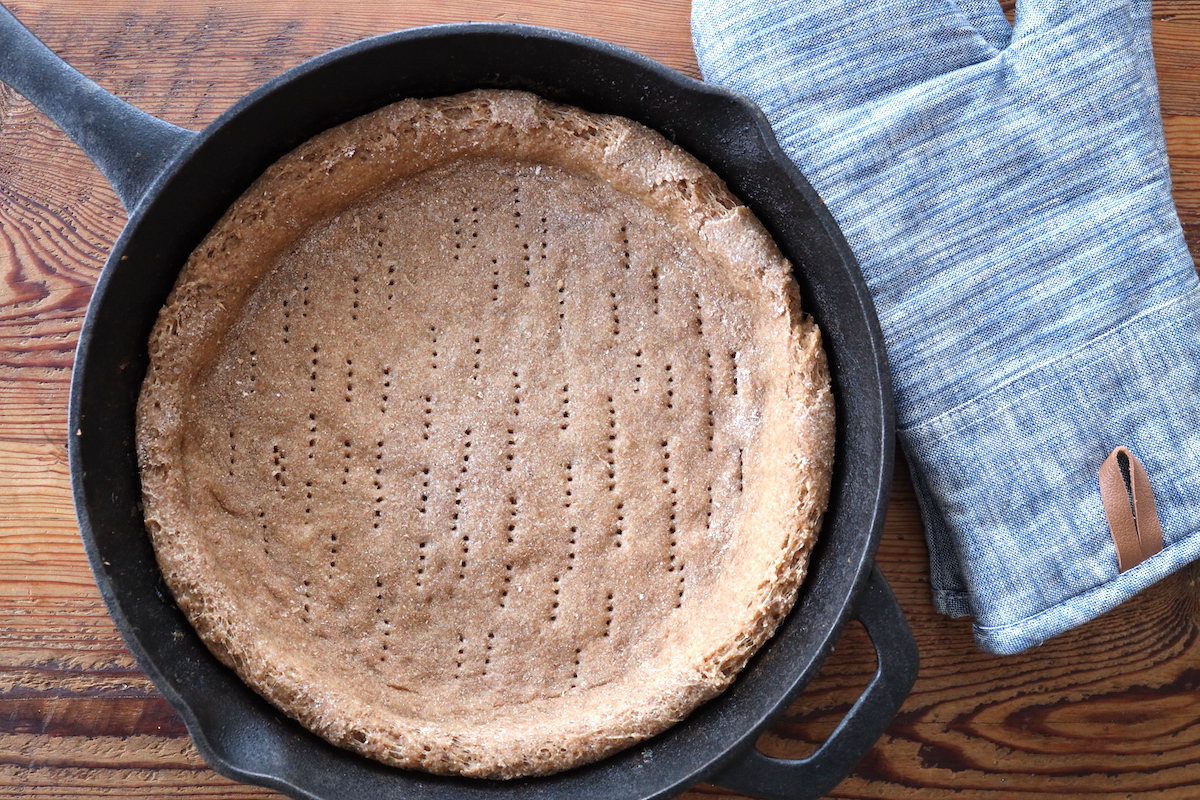 deep dish sourdough pizza crust