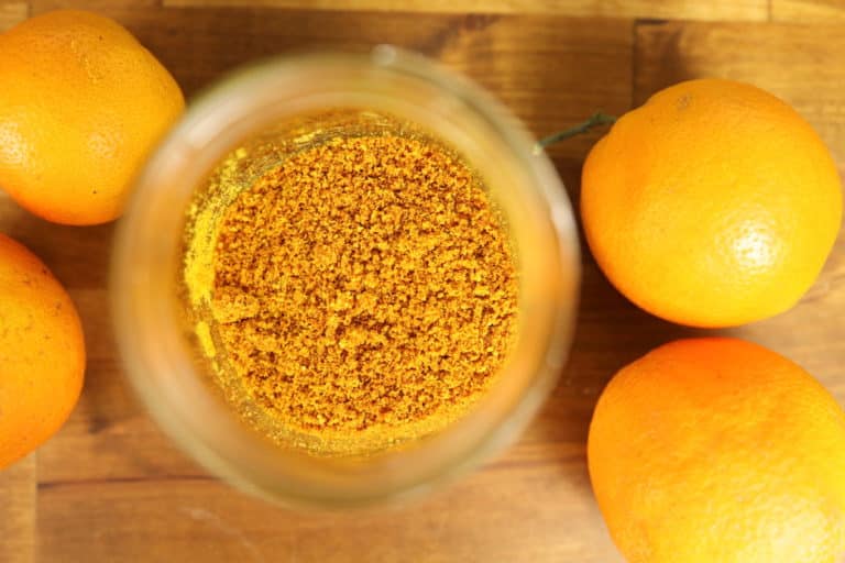 How To Make Orange Peel Powder