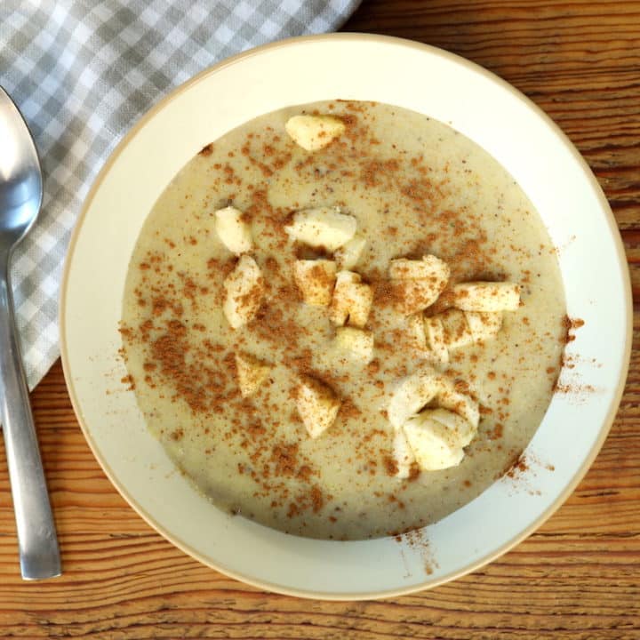 breakfast cornmeal porridge
