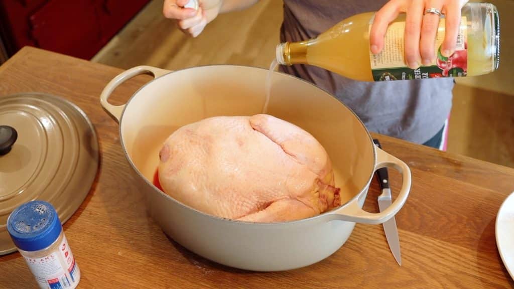 cook whole chicken and make bone broth