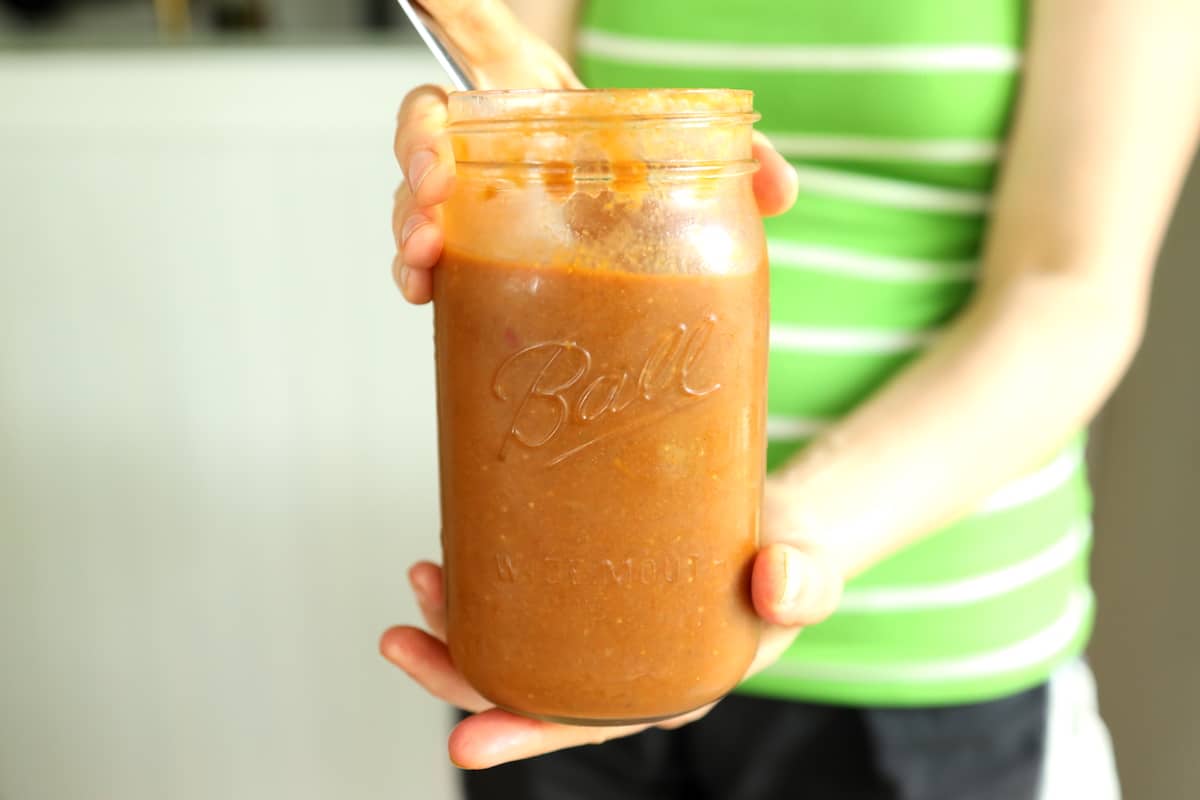 homemade rhubarb bbq sauce