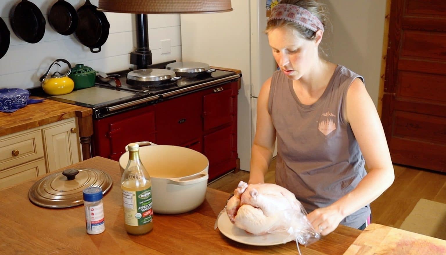How to Slow Cook a Whole Chicken in the Oven From Scratch Farmstead