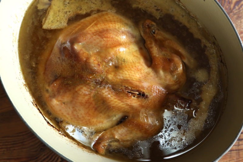 how do you slow cook chicken in the oven