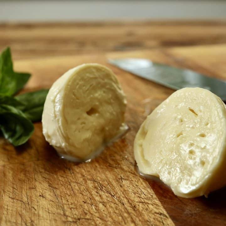 how to make natural mozzarella cheese with vinegar