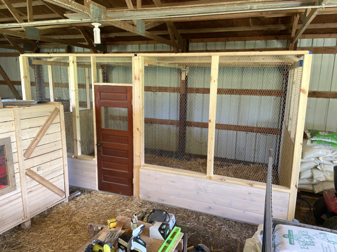 Simple DIY Chicken Coop Inside Your Barn - From Scratch Farmstead