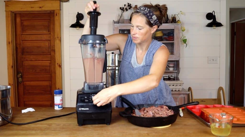 chicken liver and heart in vitamix