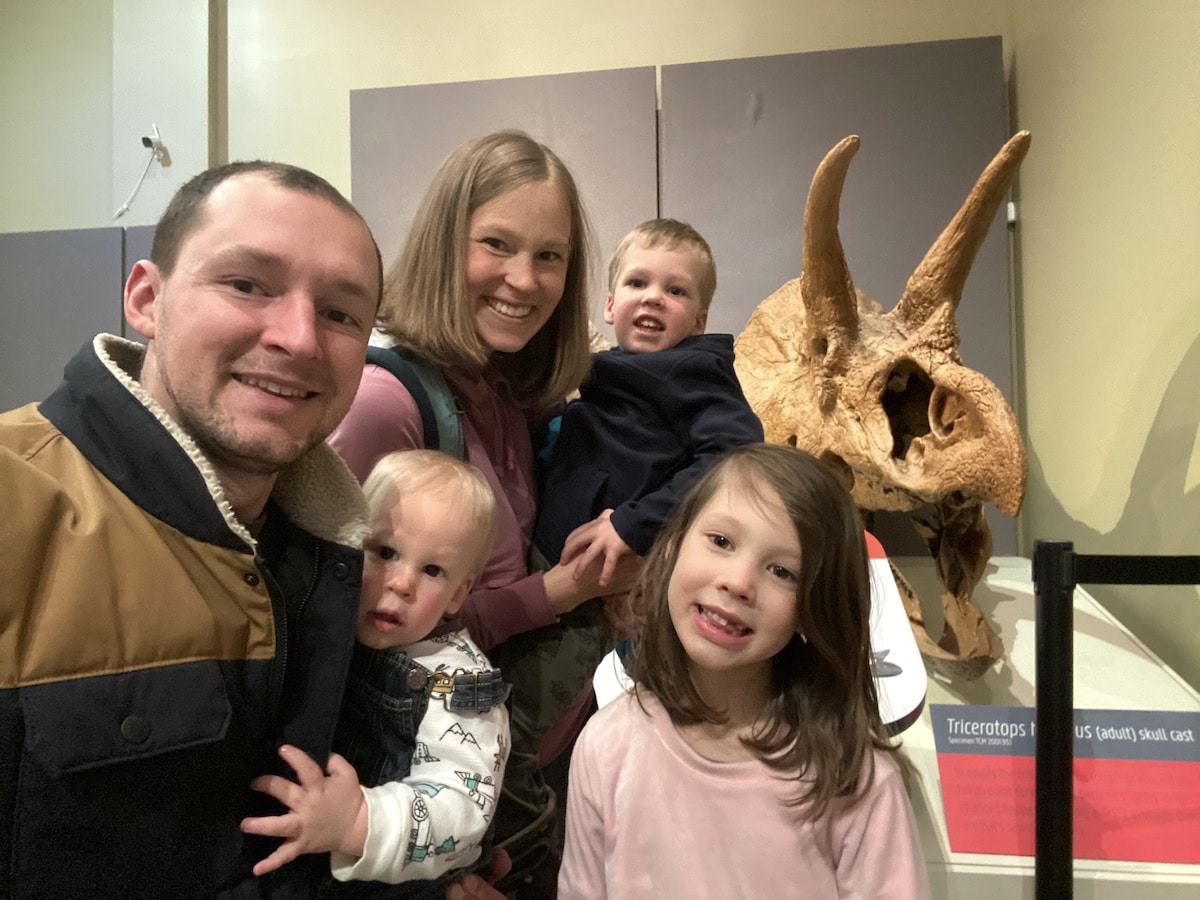 family trip to museum of natural history