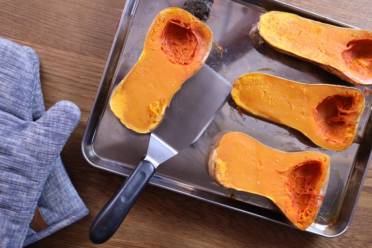 roasted butternut squash for puree