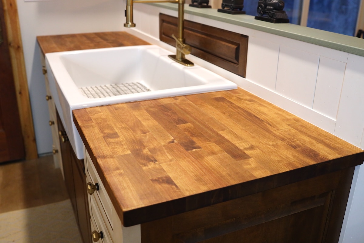 butcher block countertops after 2 years of use