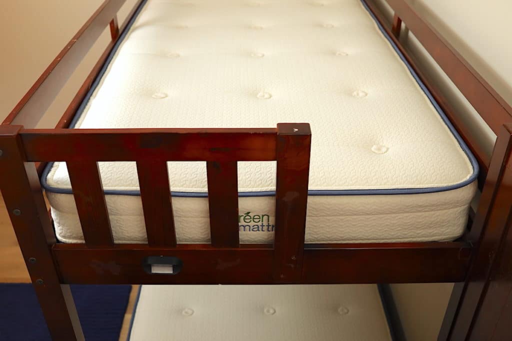 my green mattress kiwi top bunk