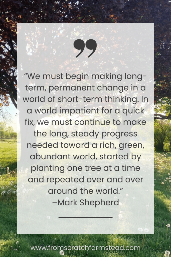 Mark Shepherd - Homesteading Quotes