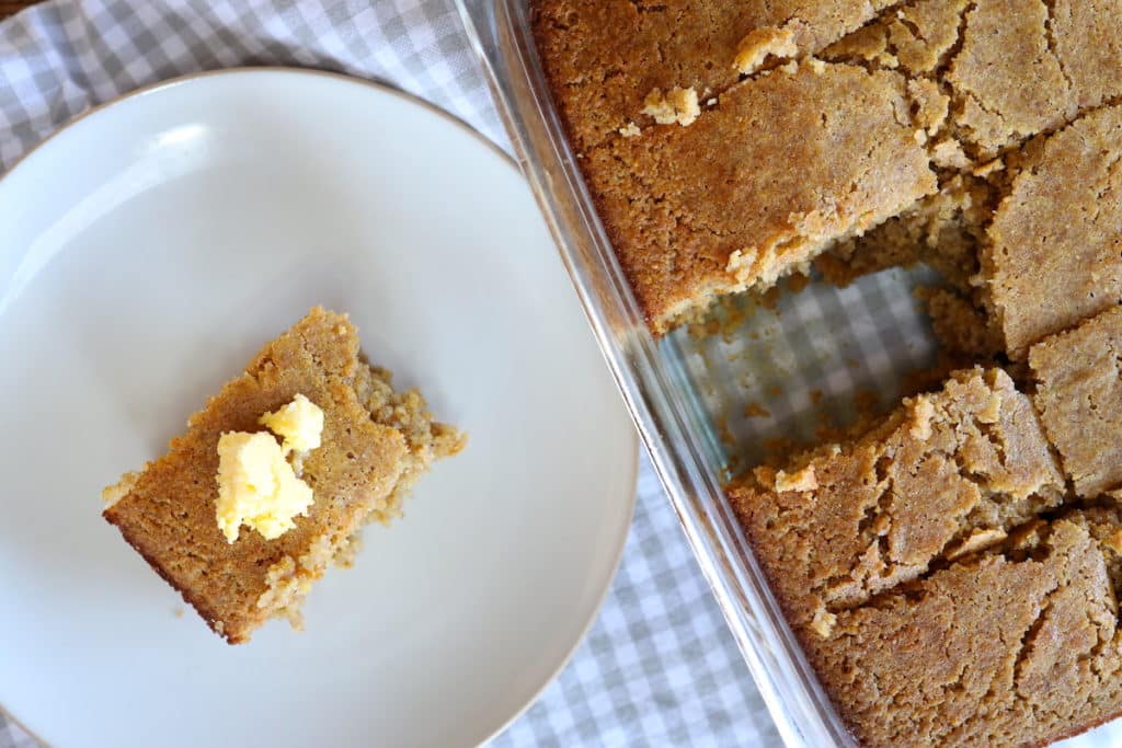 easy homemade sourdough discard cornbread