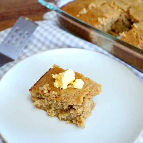 Quick and Easy Sourdough Discard Cornbread - From Scratch Farmstead