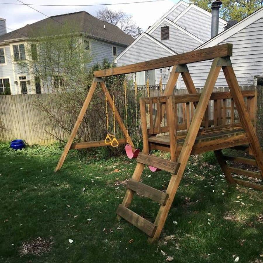 free used kids playset