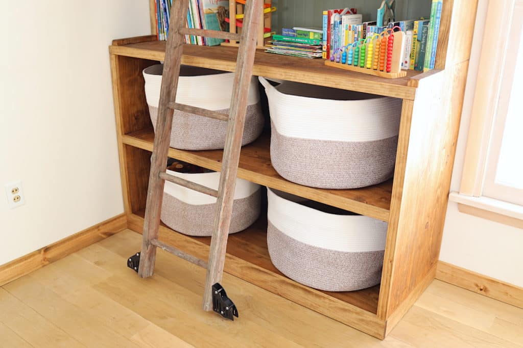 large rope baskets for toy storage