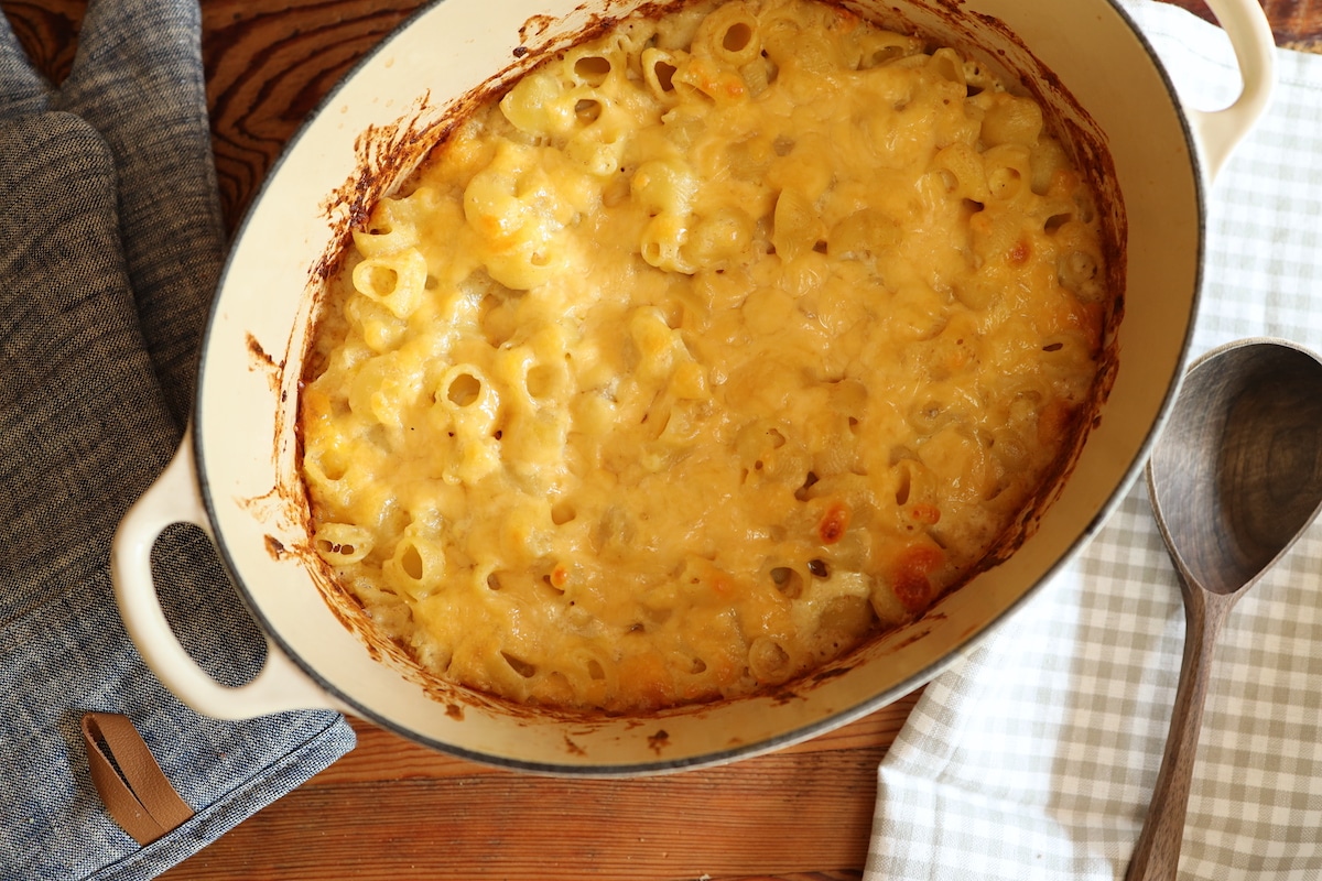 The Best Dutch Oven Mac and Cheese Recipe From Scratch Farmstead