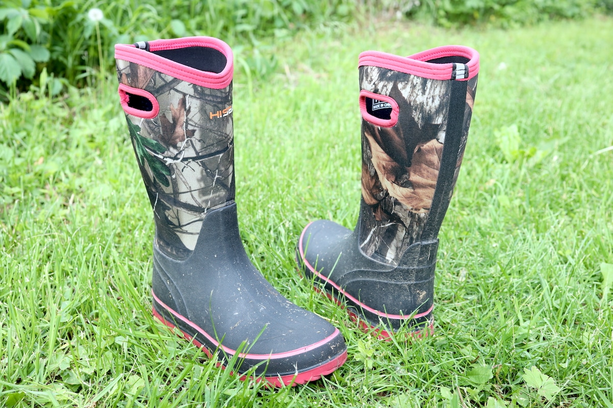womens hisea barn boots with handles