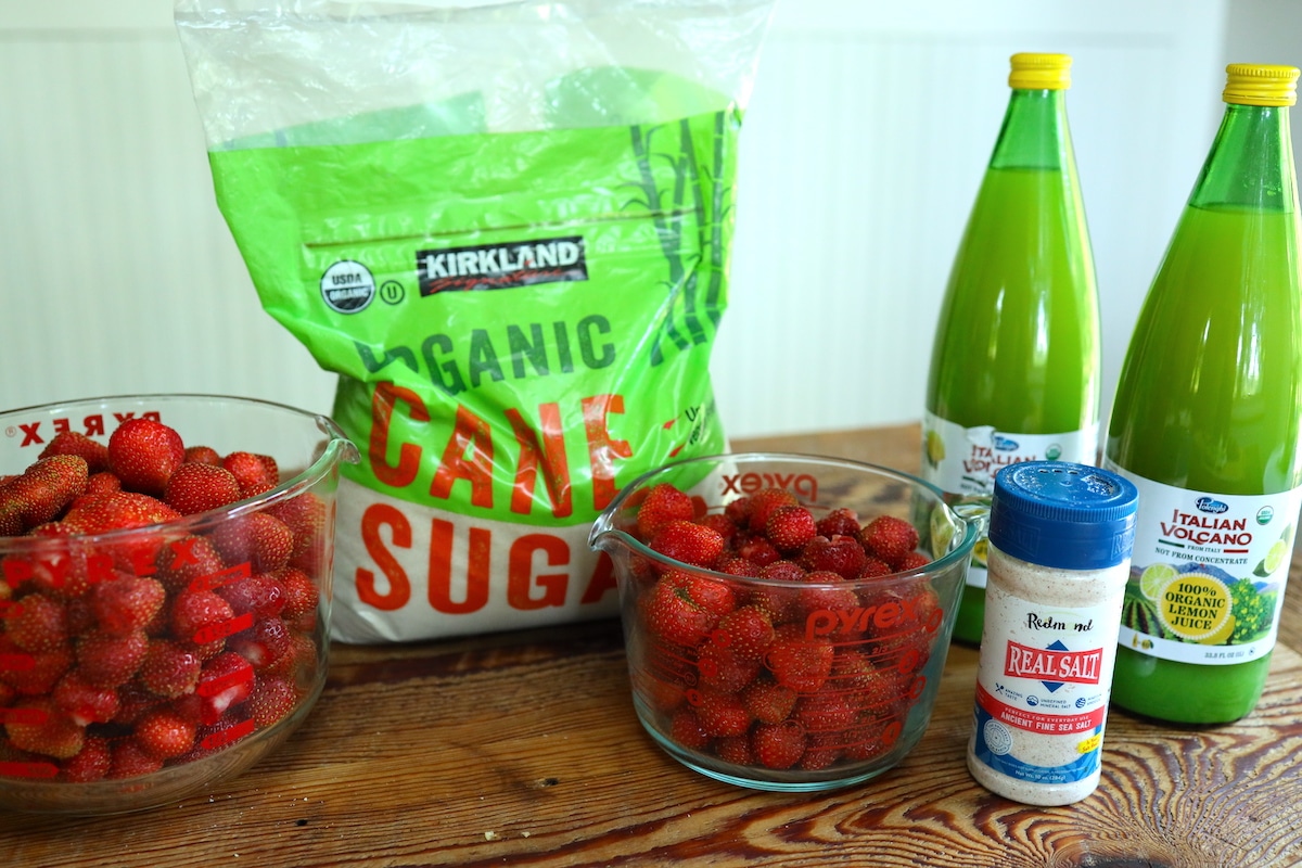 strawberry lemonade concentrate ingredients