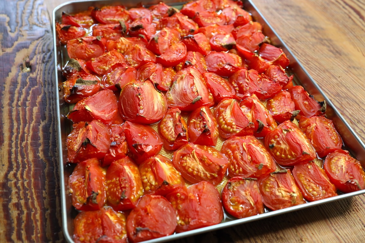 roasted tomatoes for sugar free tomato sauce