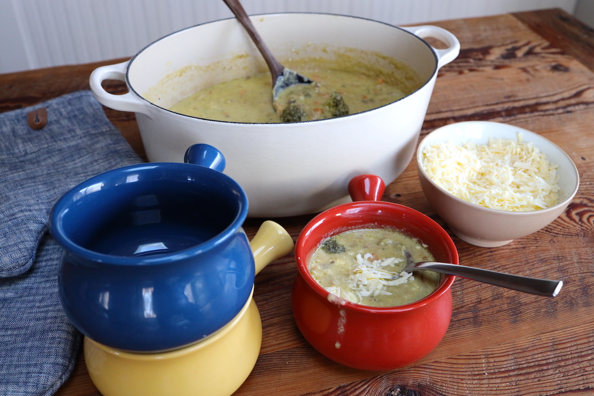 best broccoli cheddar soup with chicken recipe