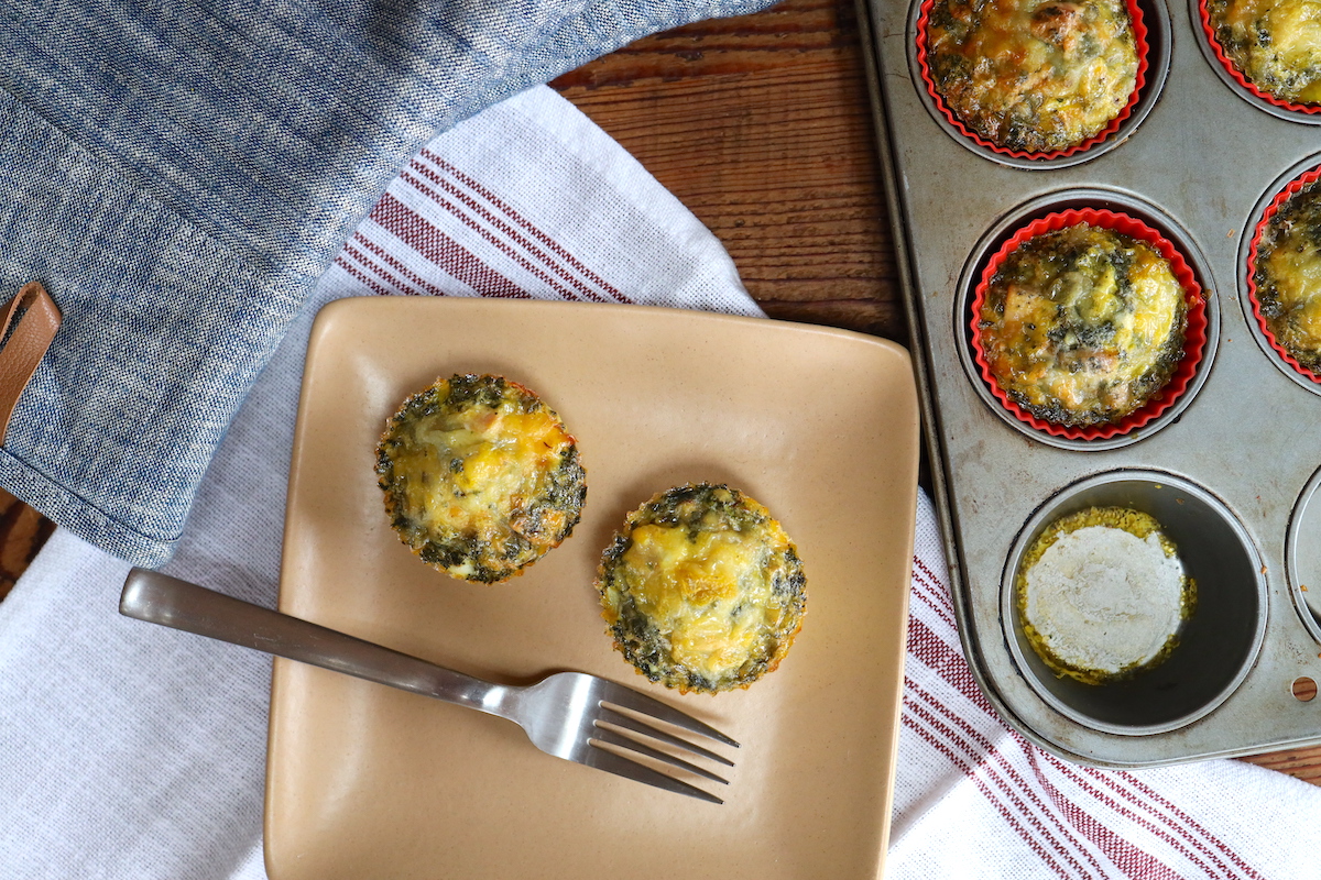 cheesy egg muffin cups