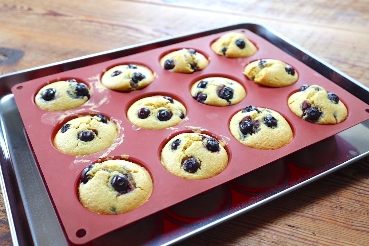 easy blueberry blender muffin recipe