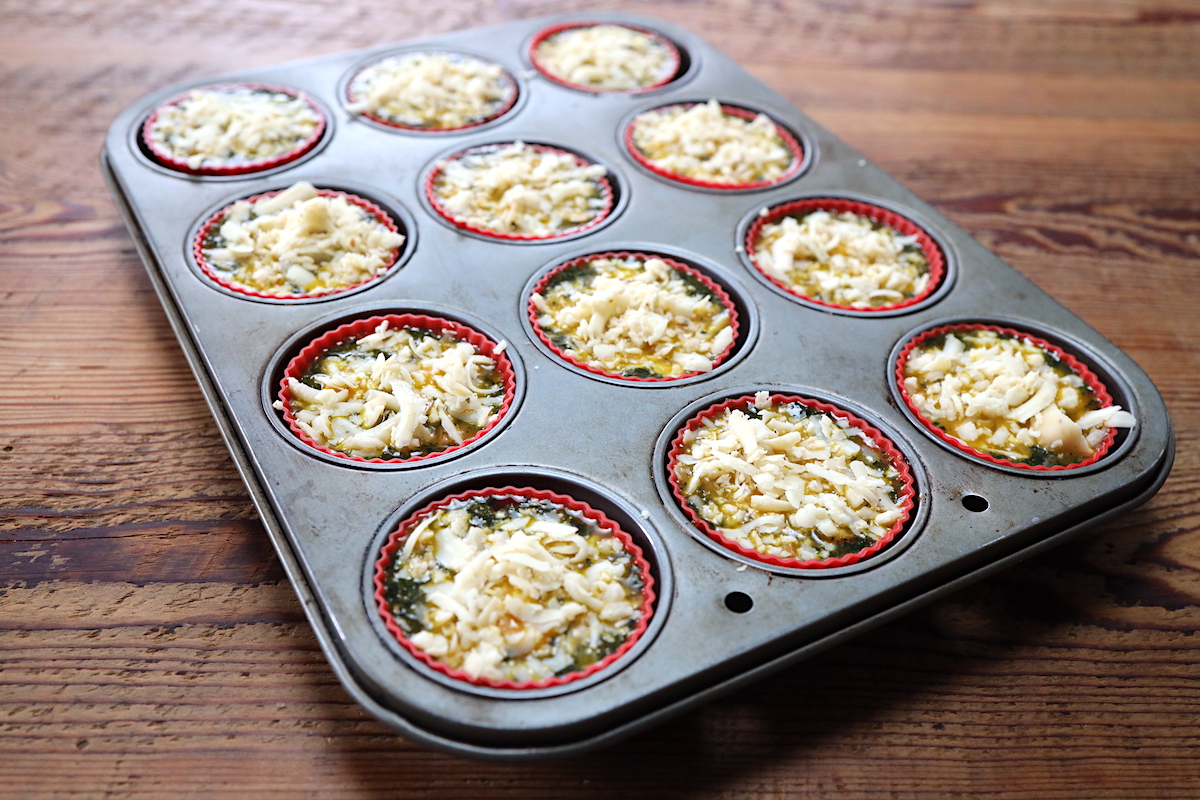 prebaked egg muffin cups