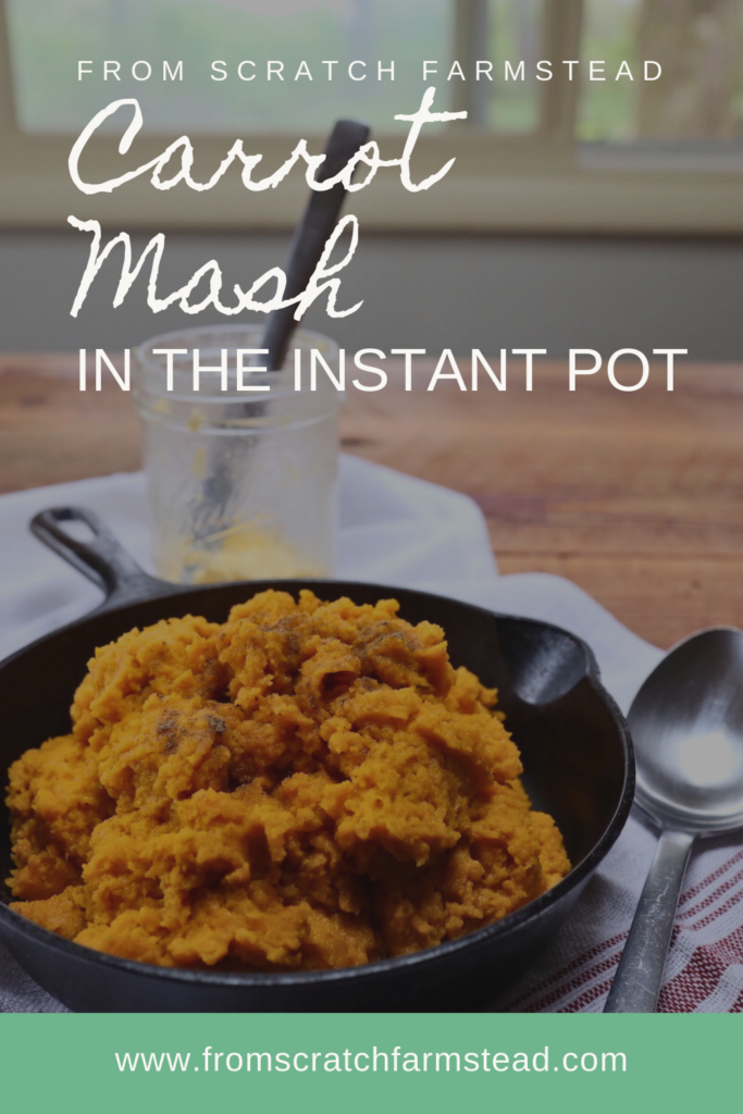 Carrot Mash In The Instant Pot