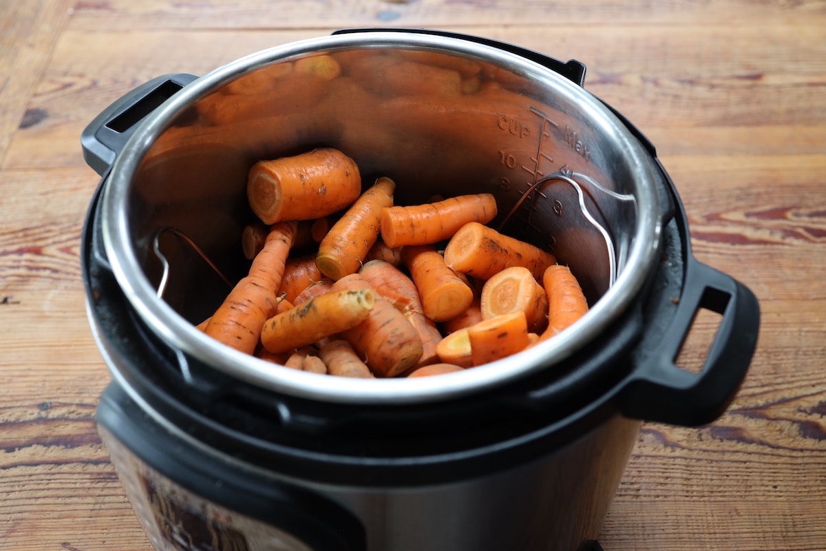 carrot mash in instant pot