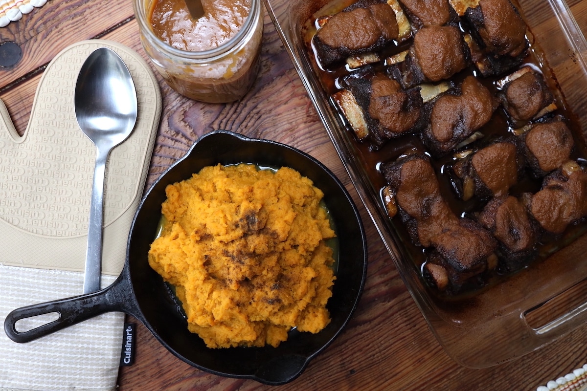 carrot mash made in the instant pot