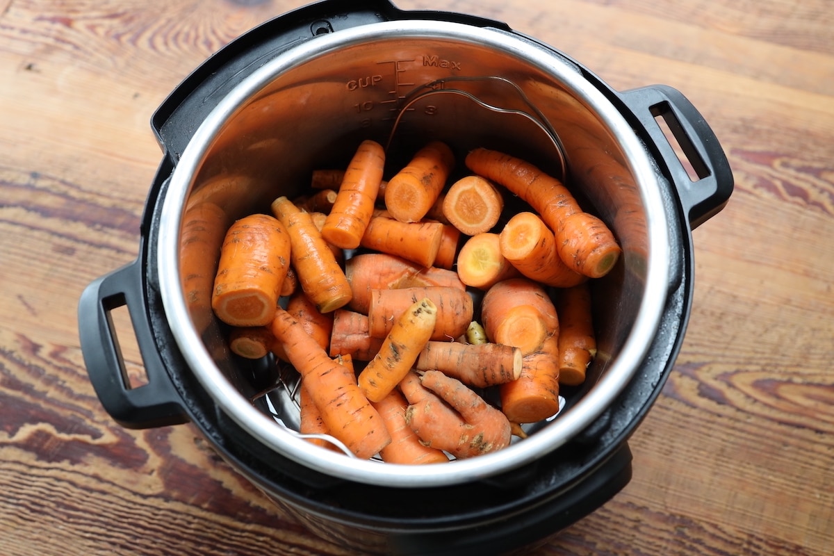 cooking carrots in instant pot
