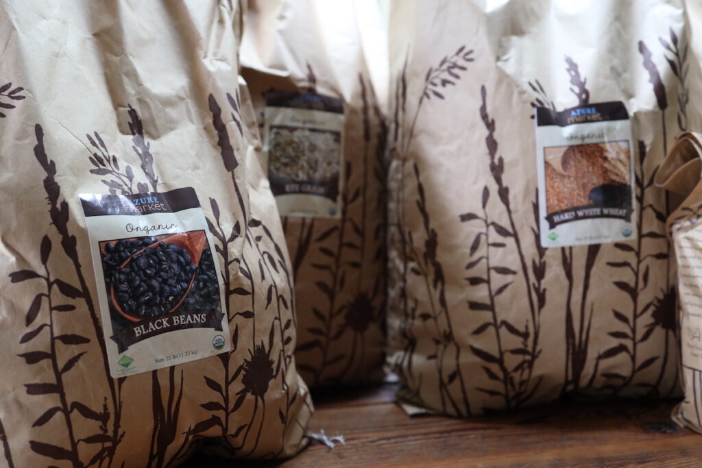 Buying Food in Bulk - What We Buy to Save Money - From Scratch Farmstead