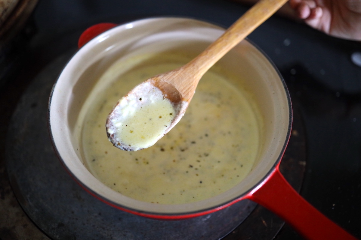 easy homemade cream sauce recipe