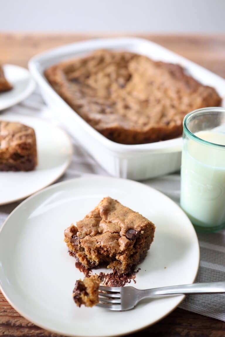 Thick and Fudgy Chocolate Chip Cookie Cake (9×13 Pan)