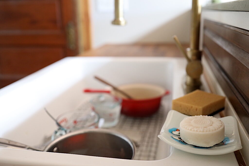 Homemade Dish Soap Bar Recipe - Zero Waste & Works! - From Scratch
