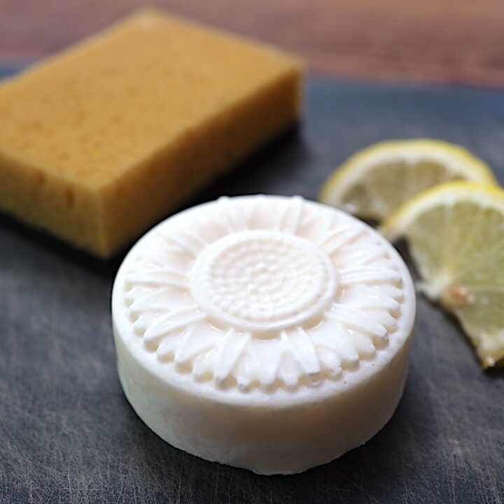 homemade dish soap bar