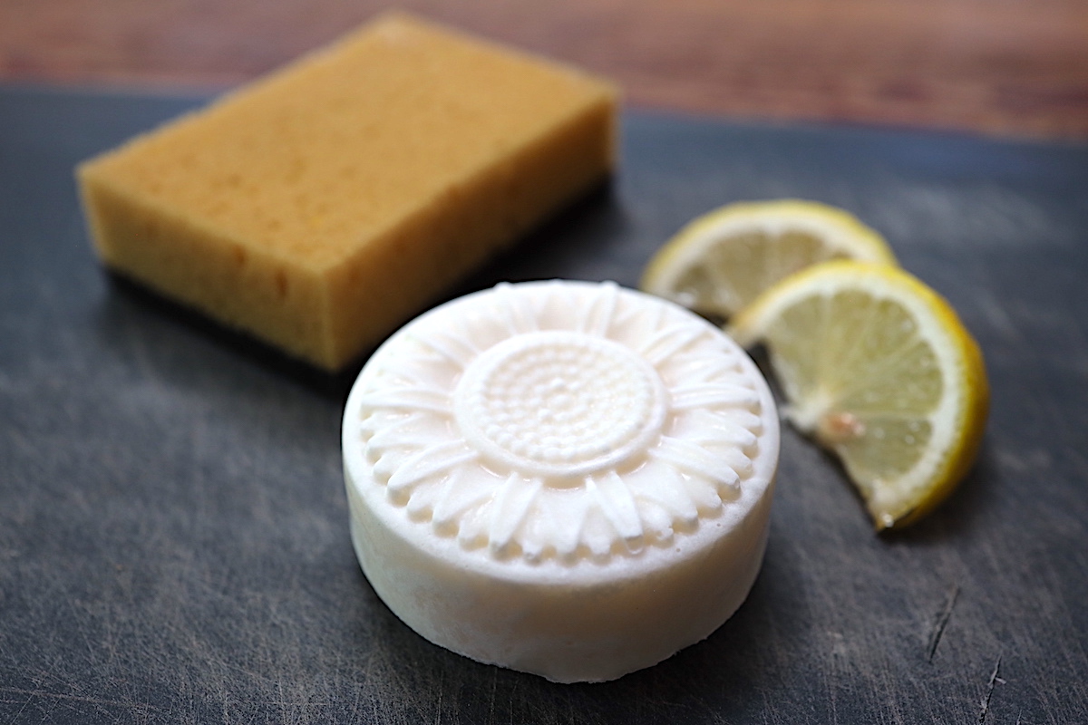 homemade dish soap bar