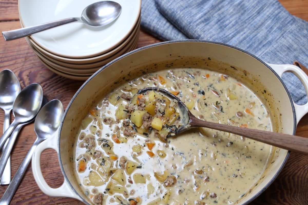 cheeseburger soup recipe