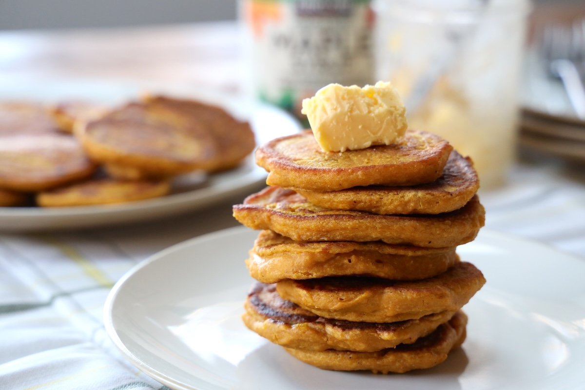 oatmeal pumpkin blender pancake recipe