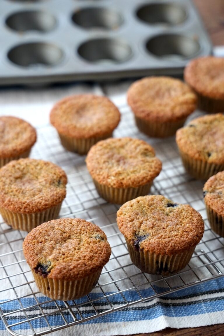 sourdough discard blueberry muffins recipe