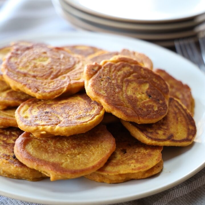 thick pumpkin oatmeal pancakes recipe