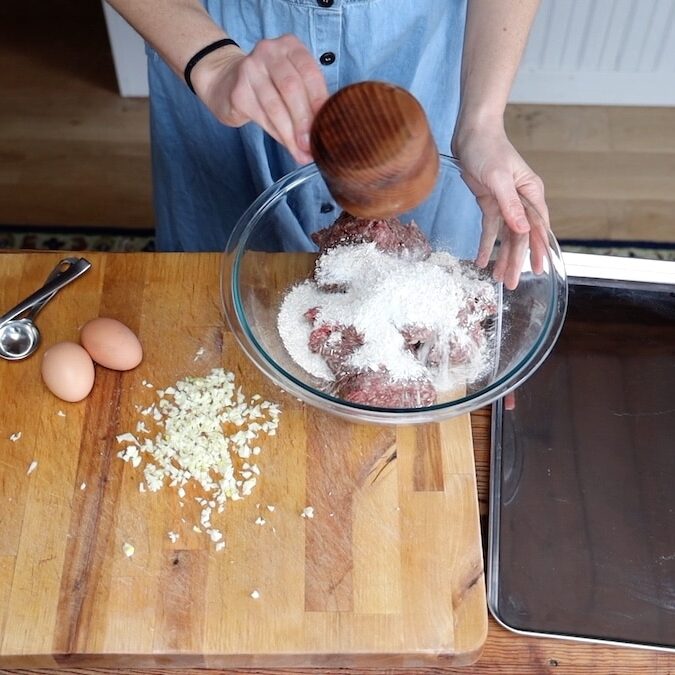 adding oat flour