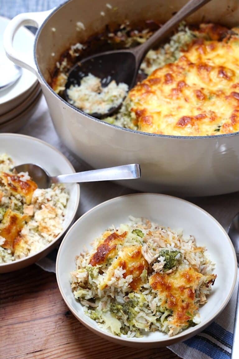 best cheesy chicken broccoli rice casserole recipe