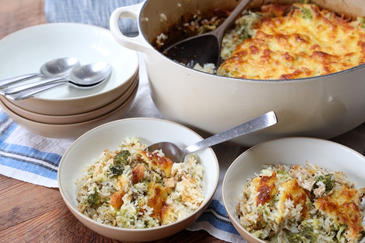 broccoli rice chicken casserole recipe with cheese