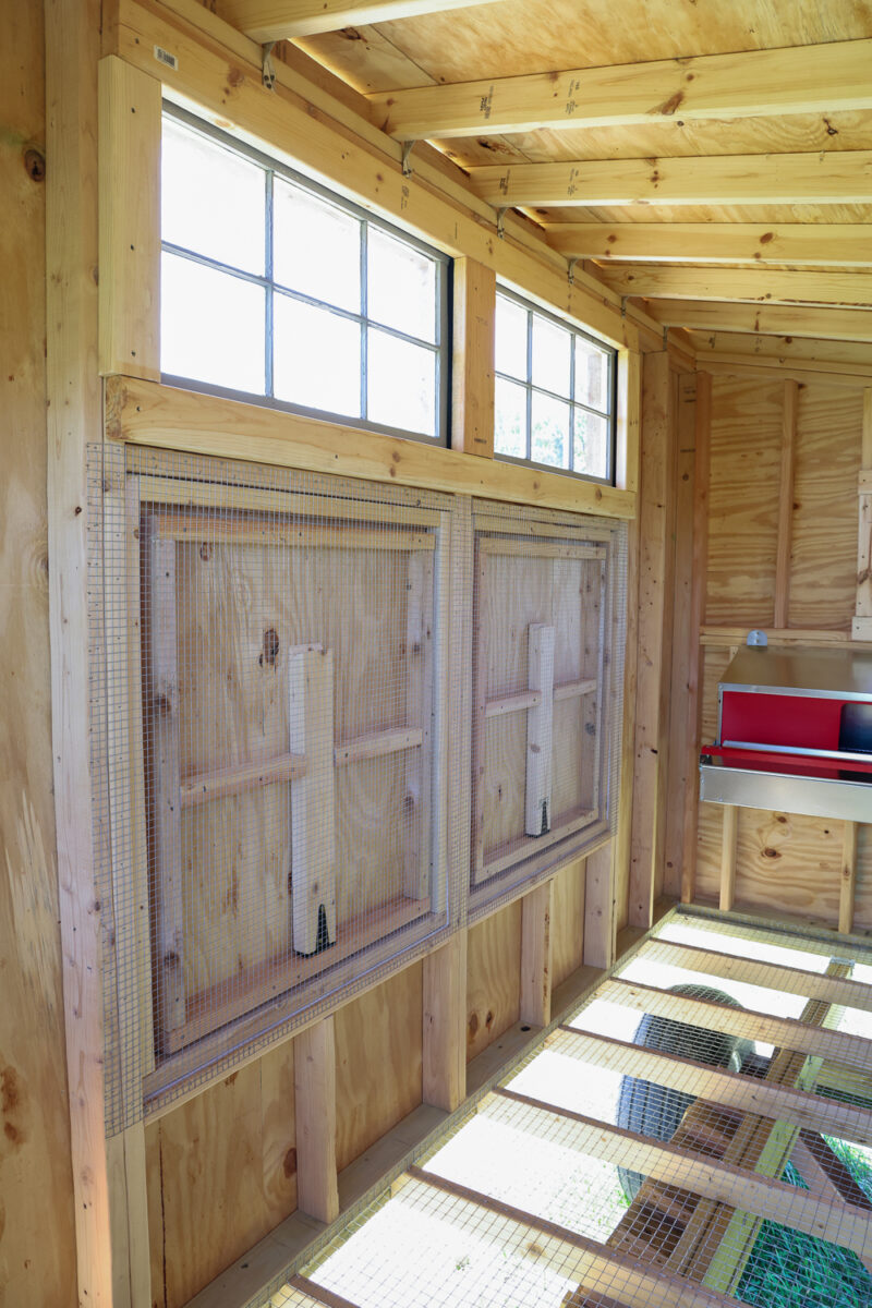interior high wall for egg mobile