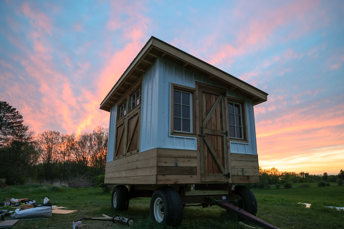 ultimate diy movable chicken coop