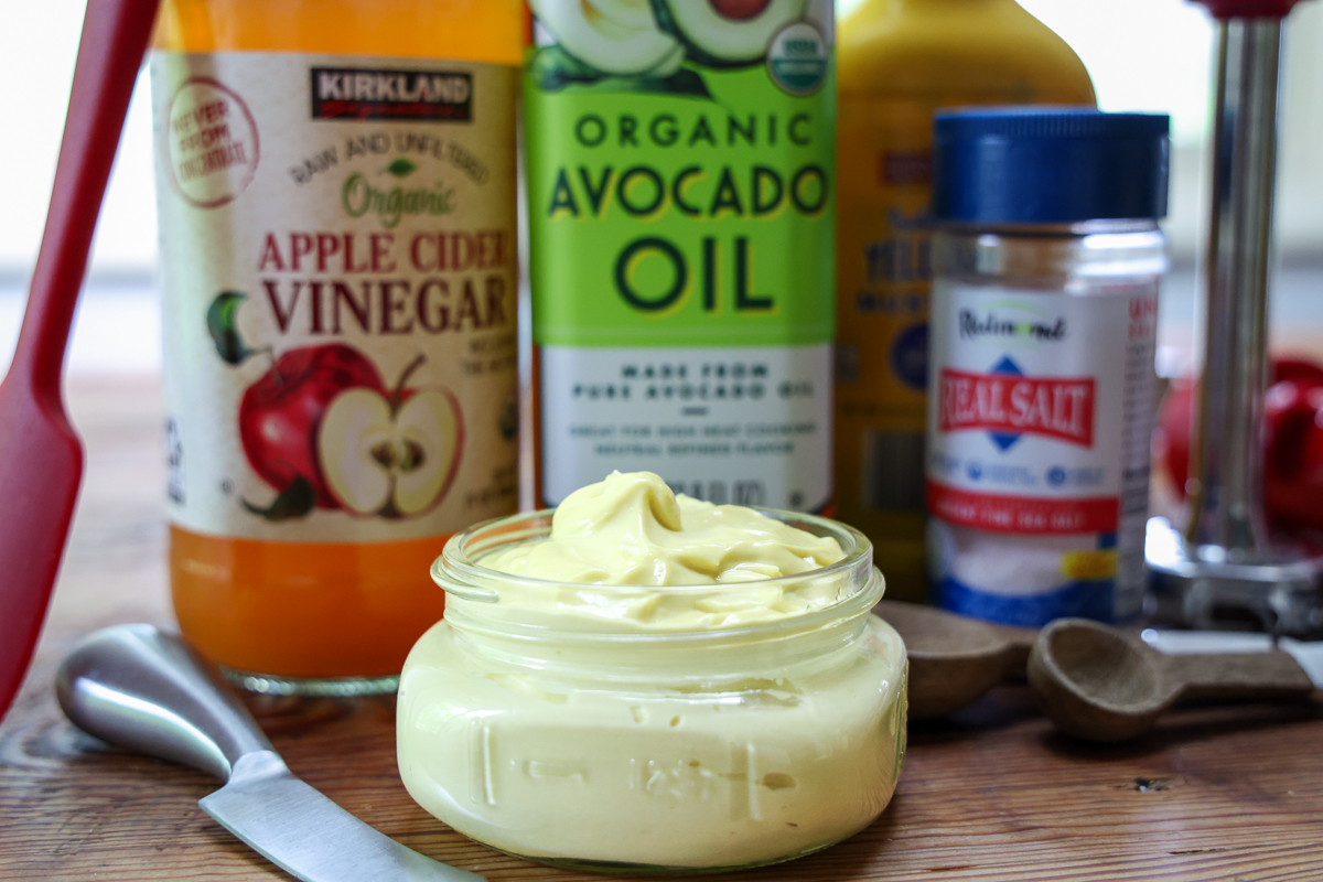 real food homemade mayo ingredients