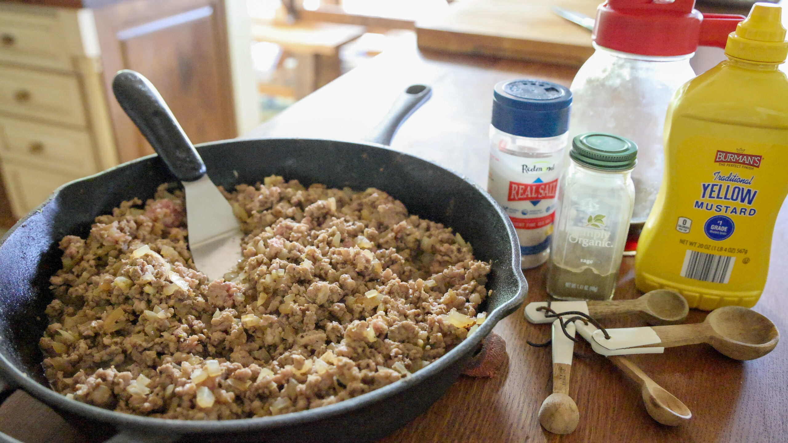 homemade breakfast sausage