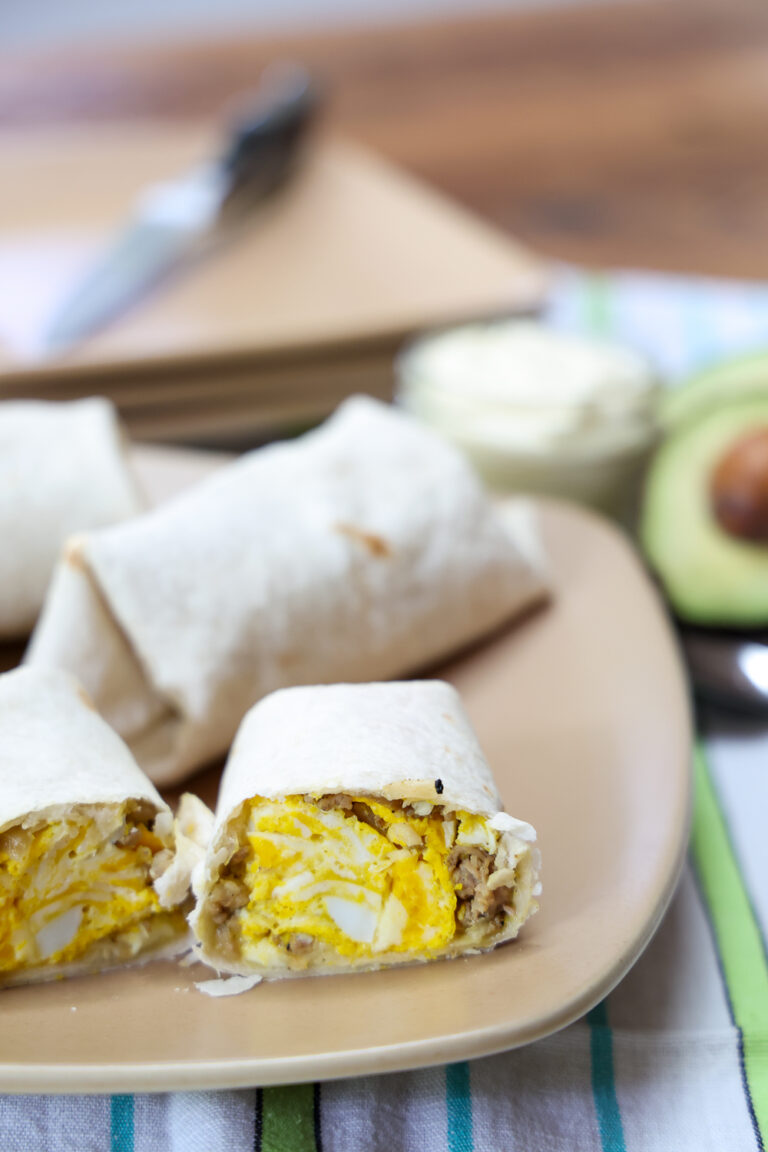 simple breakfast burrito recipe
